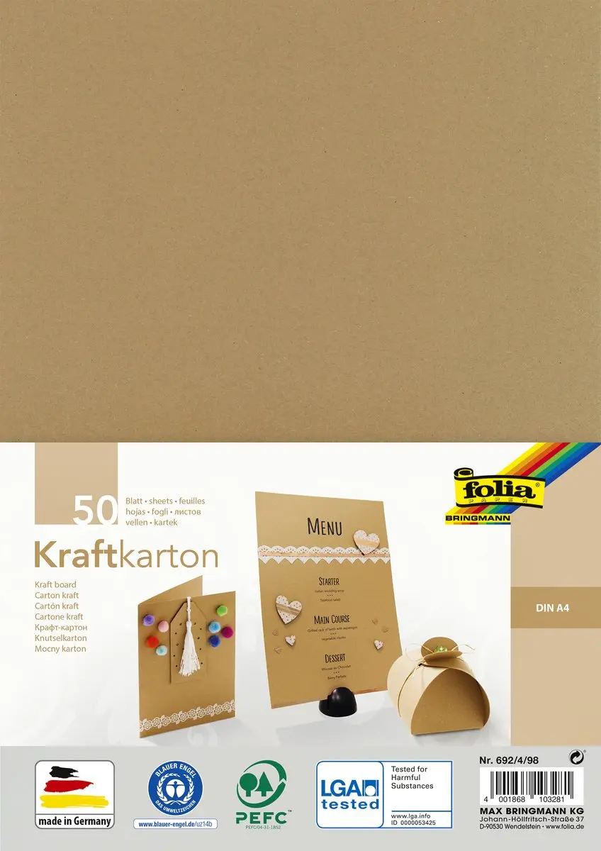 Folia Kraftpapier A4 230g
