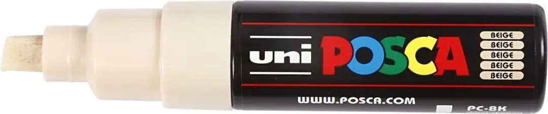 Posca PC-8K Verfstift - Beige - afbeelding 6 van 6