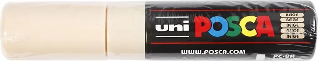 Posca PC-8K Verfstift - Beige - afbeelding 5 van 6