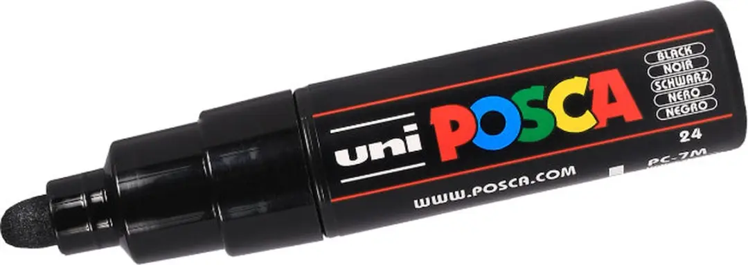 Posca PC7M VF Verfstift - Donkergroen - afbeelding 6 van 6