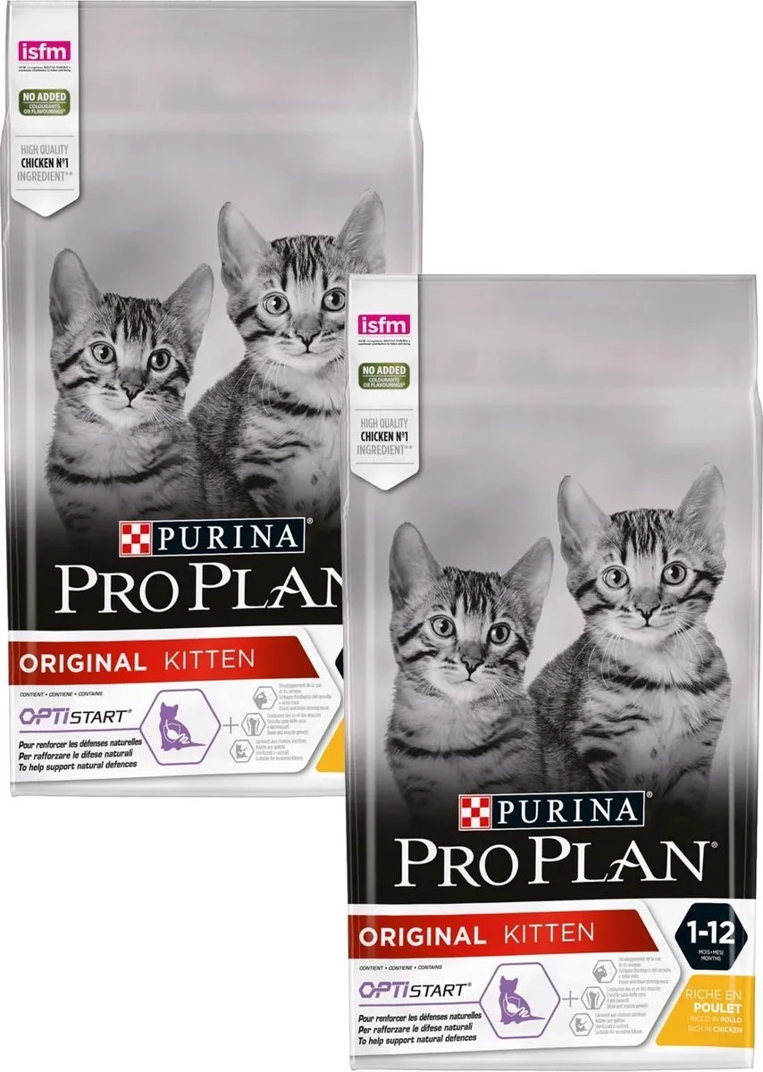 Pro Plan Cat Original Kitten - 2x1,5kg Kip