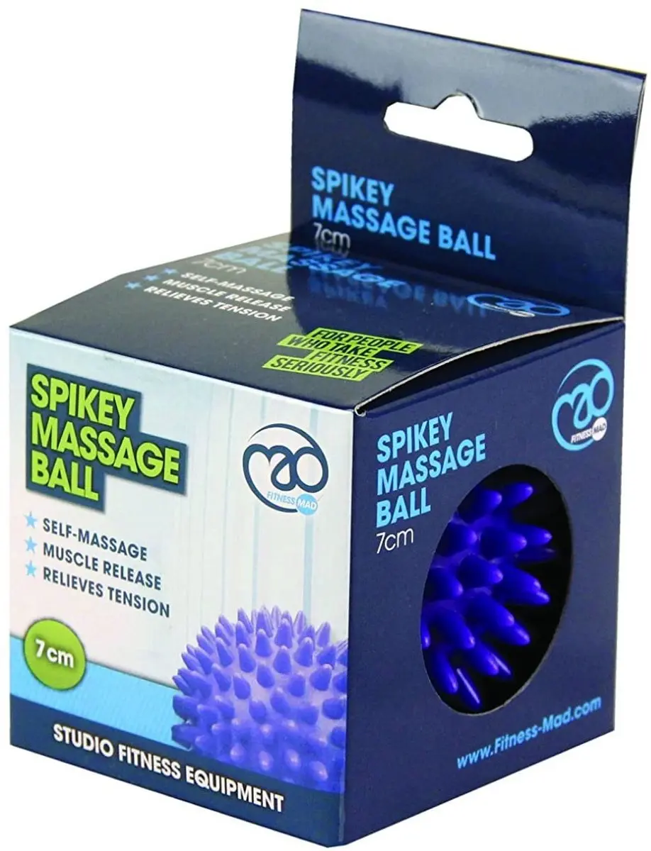 Fitness-Mad Massagebal 7cm KFA242 - Paars - afbeelding 3 van 5