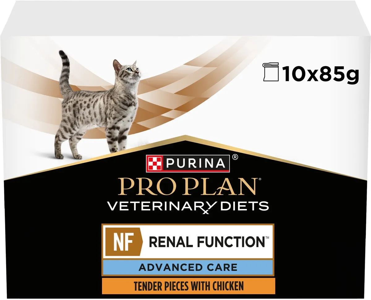 Pro Plan VD NF Renal Function Kat Pouch Kip - 20x85g