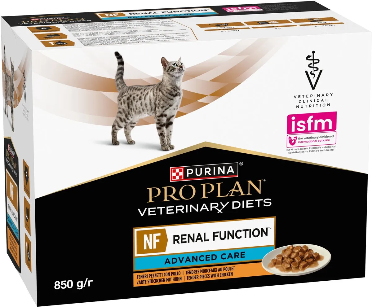 Pro Plan VD NF Renal Function Kat Pouch Kip - 20x85g