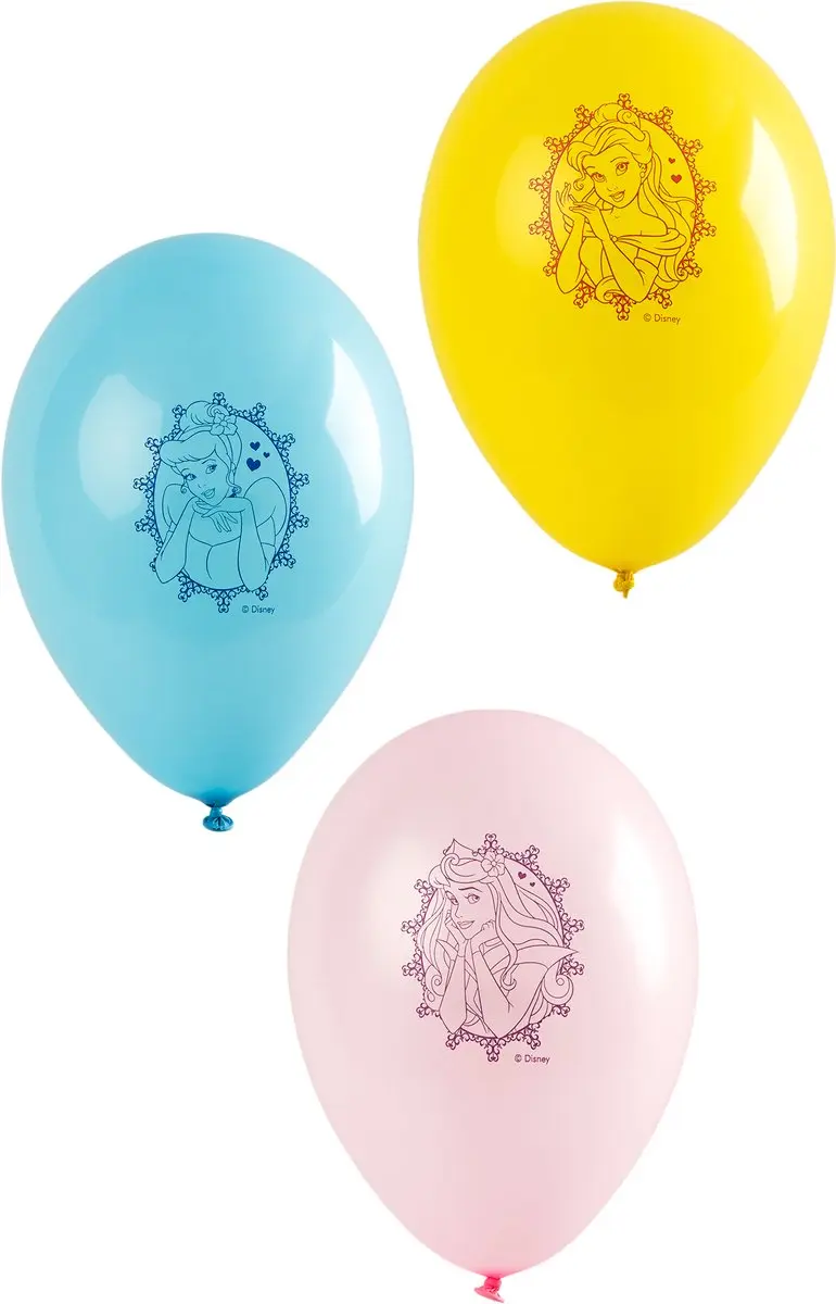 8 Disney Princess Journey™-ballonnen