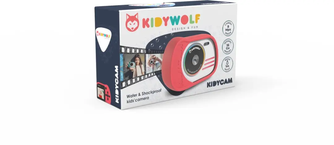 Kidywolf Kidycam KIDYCAM-PI Digitale Camera - Roze - afbeelding 3 van 6
