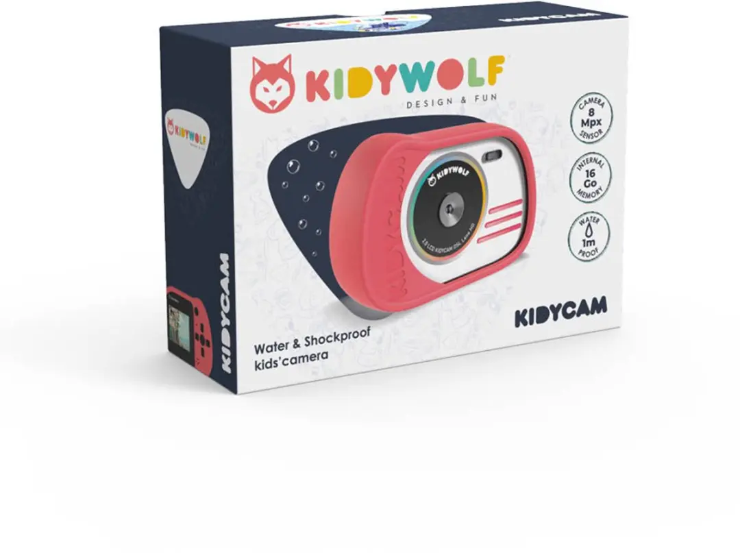 Kidywolf Kidycam KIDYCAM-PI Digitale Camera - Roze - afbeelding 2 van 6