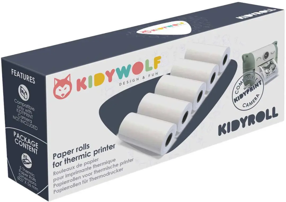 Kidywolf KIDYROLL-PA Thermisch Papier
