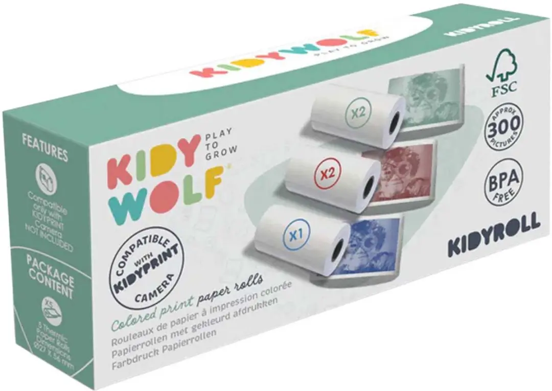Kidywolf KIDYROLL-CO Thermisch Papier