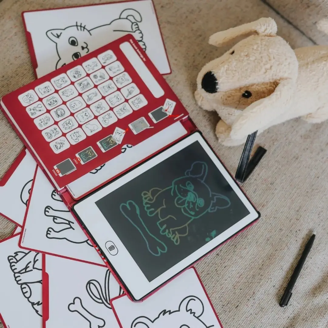 Kidywolf Kidydraw Mini Tekentablet Pets - afbeelding 3 van 6