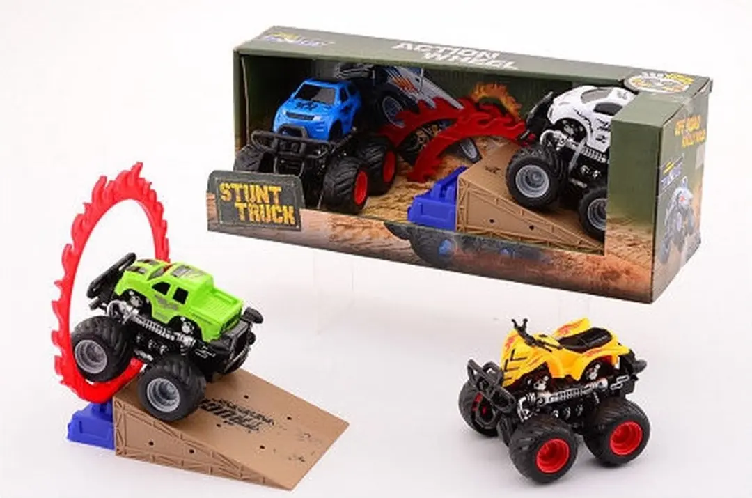 Off-road stuntracers in doos 26028.