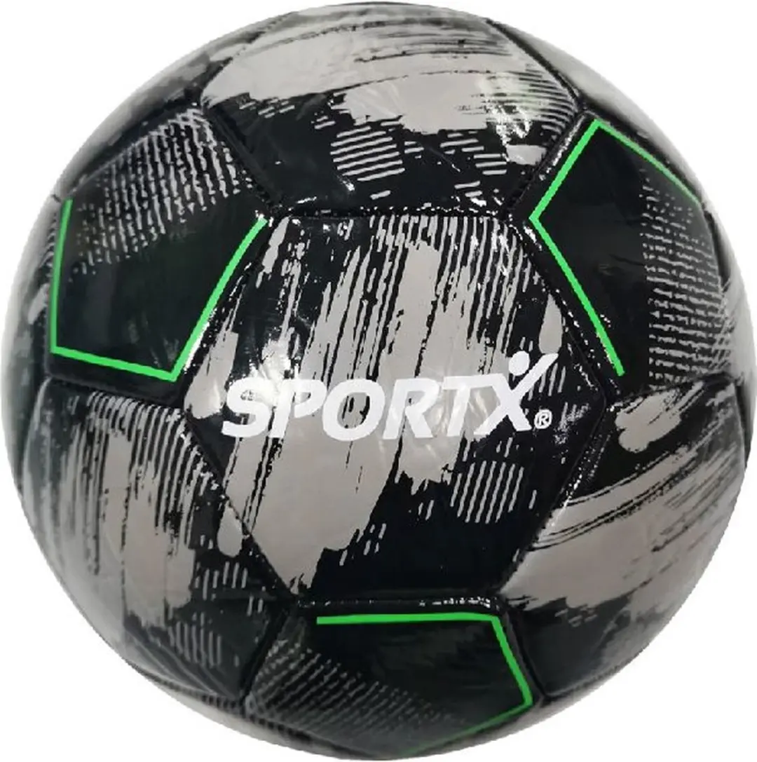 SportX Mini Bal 160-180gr - Grijs/Zwart - afbeelding 5 van 6