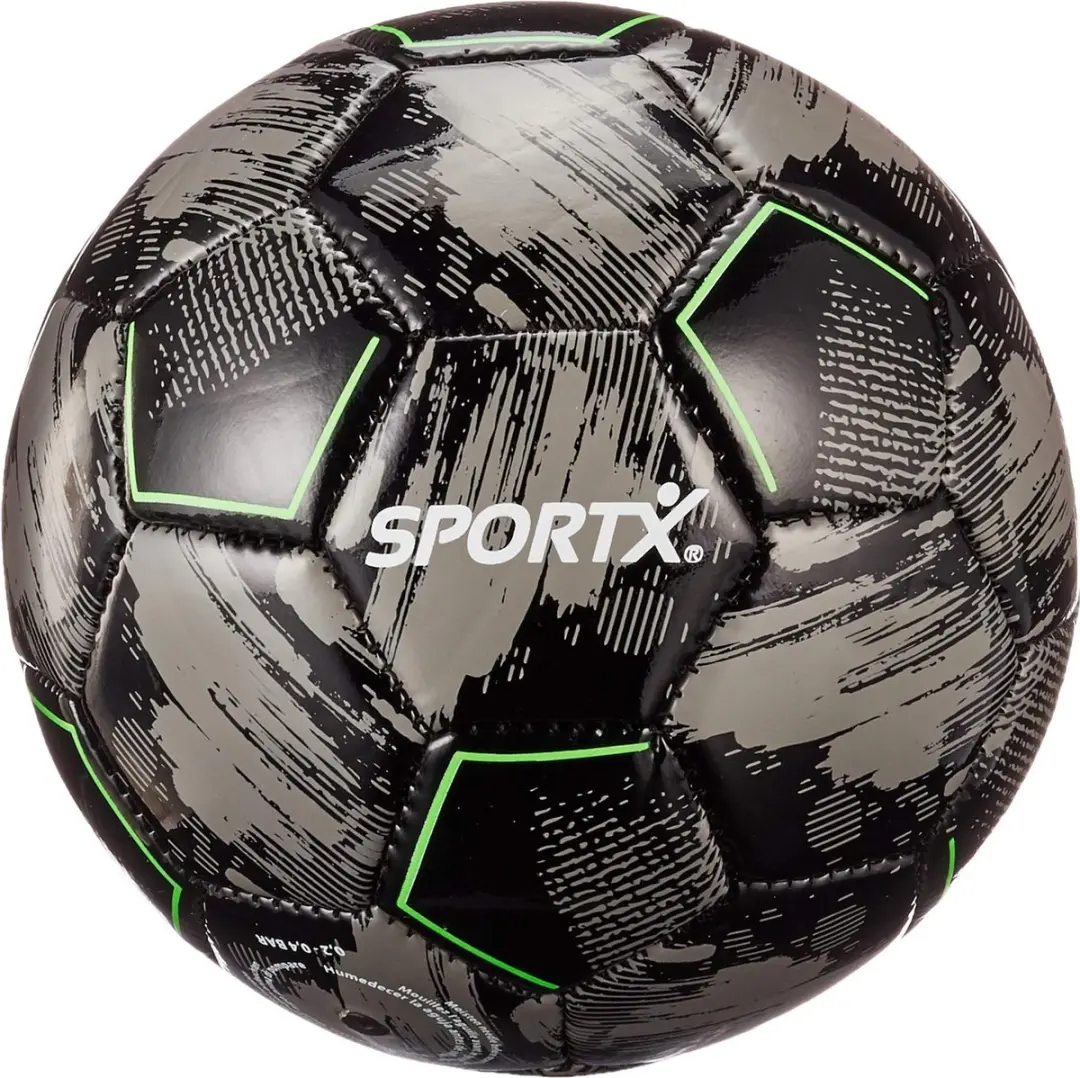 SportX Mini Bal 160-180gr - Grijs/Zwart - afbeelding 6 van 6