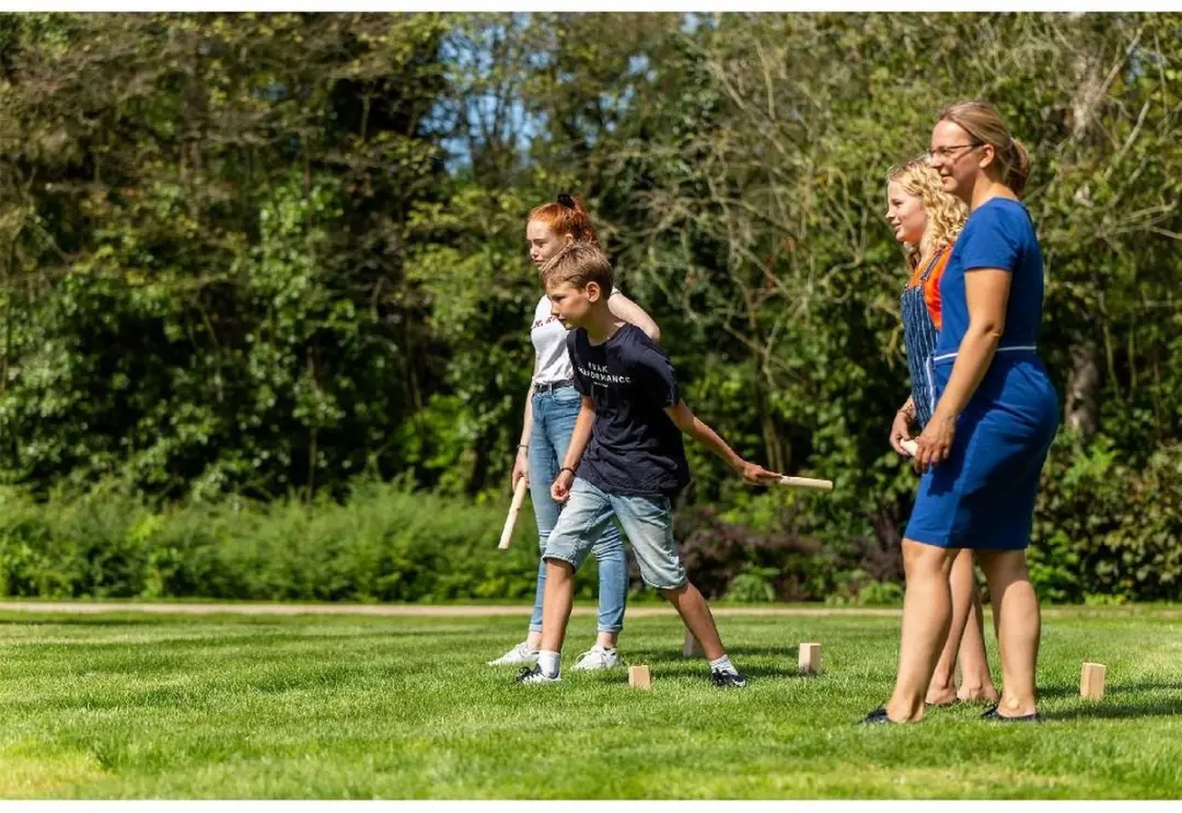 Outdoor Play Kubb Spel - Zweeds Werpspel 21-delig - afbeelding 2 van 6