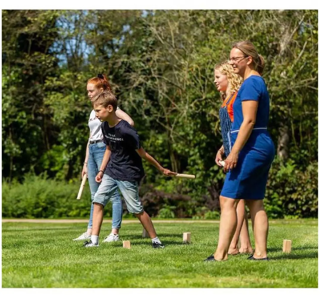 Outdoor Play Kubb Spel - Zweeds Werpspel 21-delig - afbeelding 6 van 6