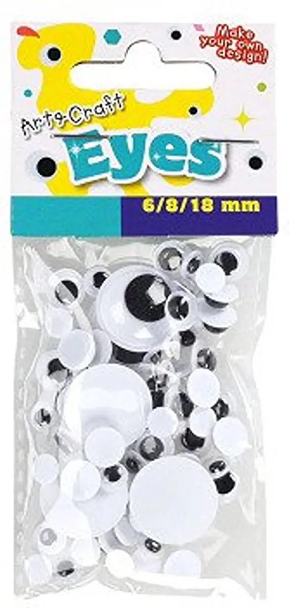 Koopman Wiebeloogjes Set 6/8/18mm