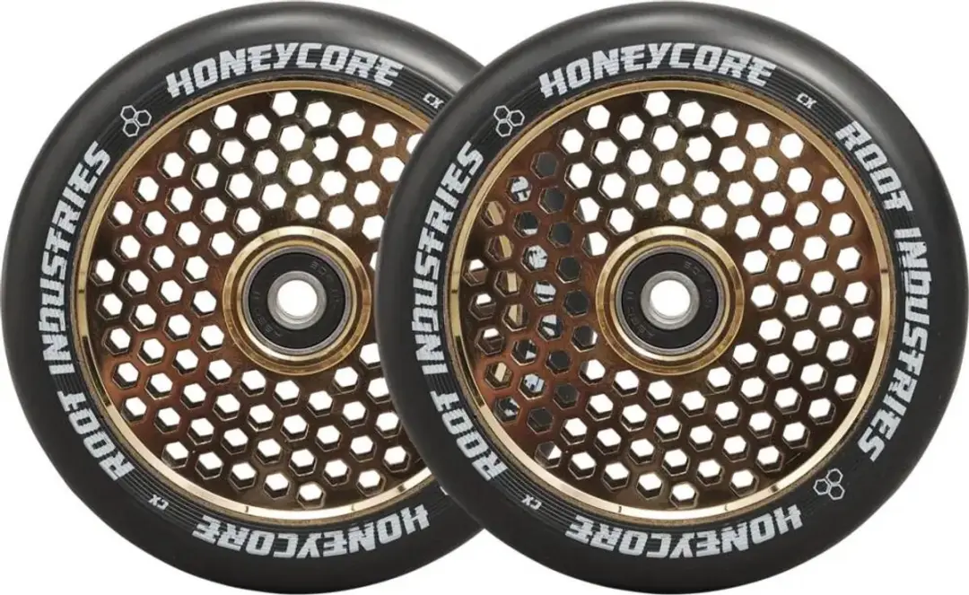 Root Industries Honeycore Wiel 120mm - Goud - afbeelding 3 van 3