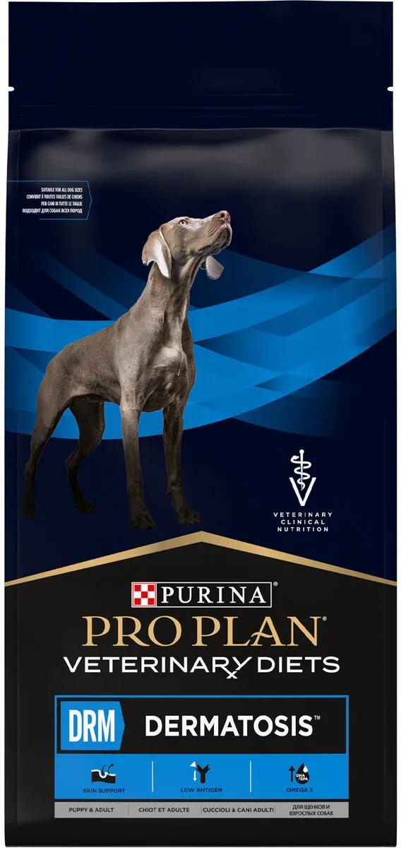 Pro Plan Veterinary Diets DRM Dermatosis Hond - 2x12kg