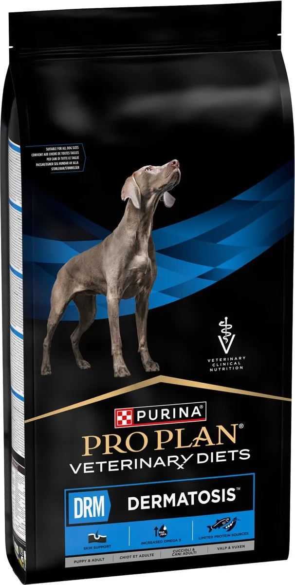 Pro Plan Veterinary Diets DRM Dermatosis Hond - 2x12kg