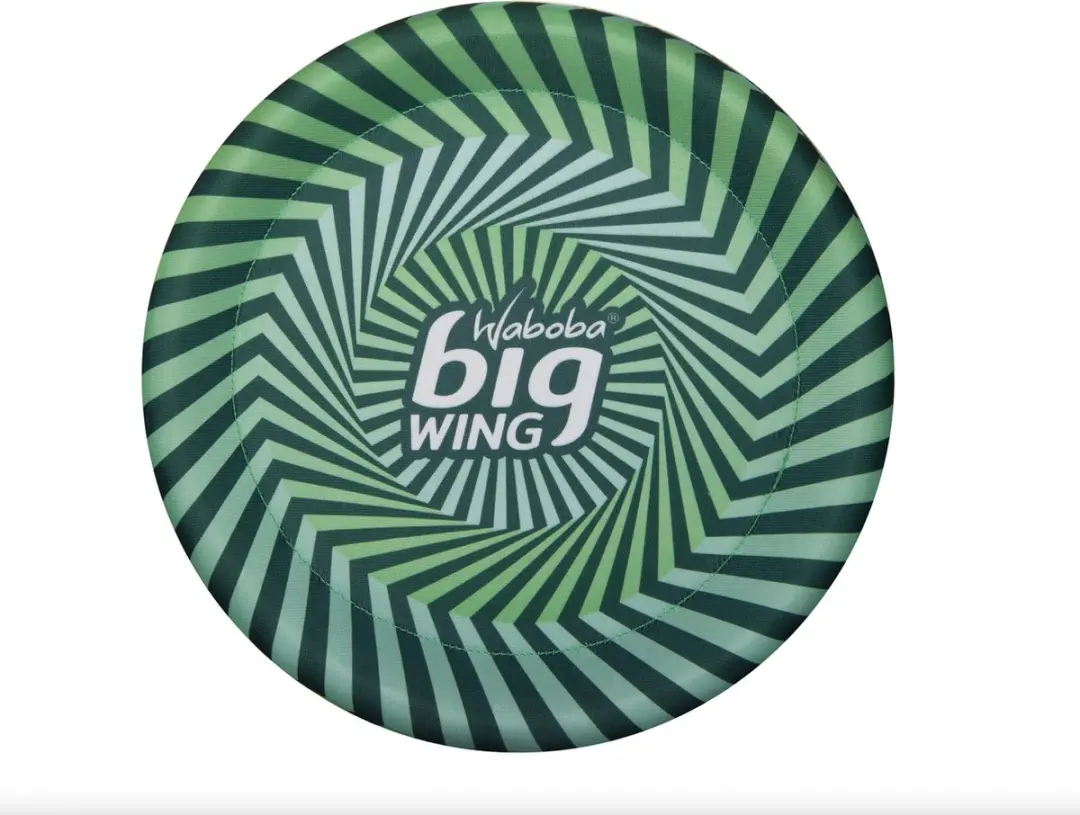 Waboba Big Wing Frisbee 30cm - Groen/Blauw - afbeelding 4 van 6
