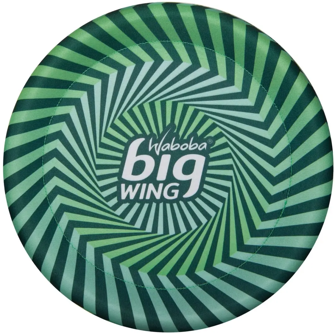 Waboba Big Wing Frisbee 30cm - Groen/Blauw - afbeelding 3 van 6