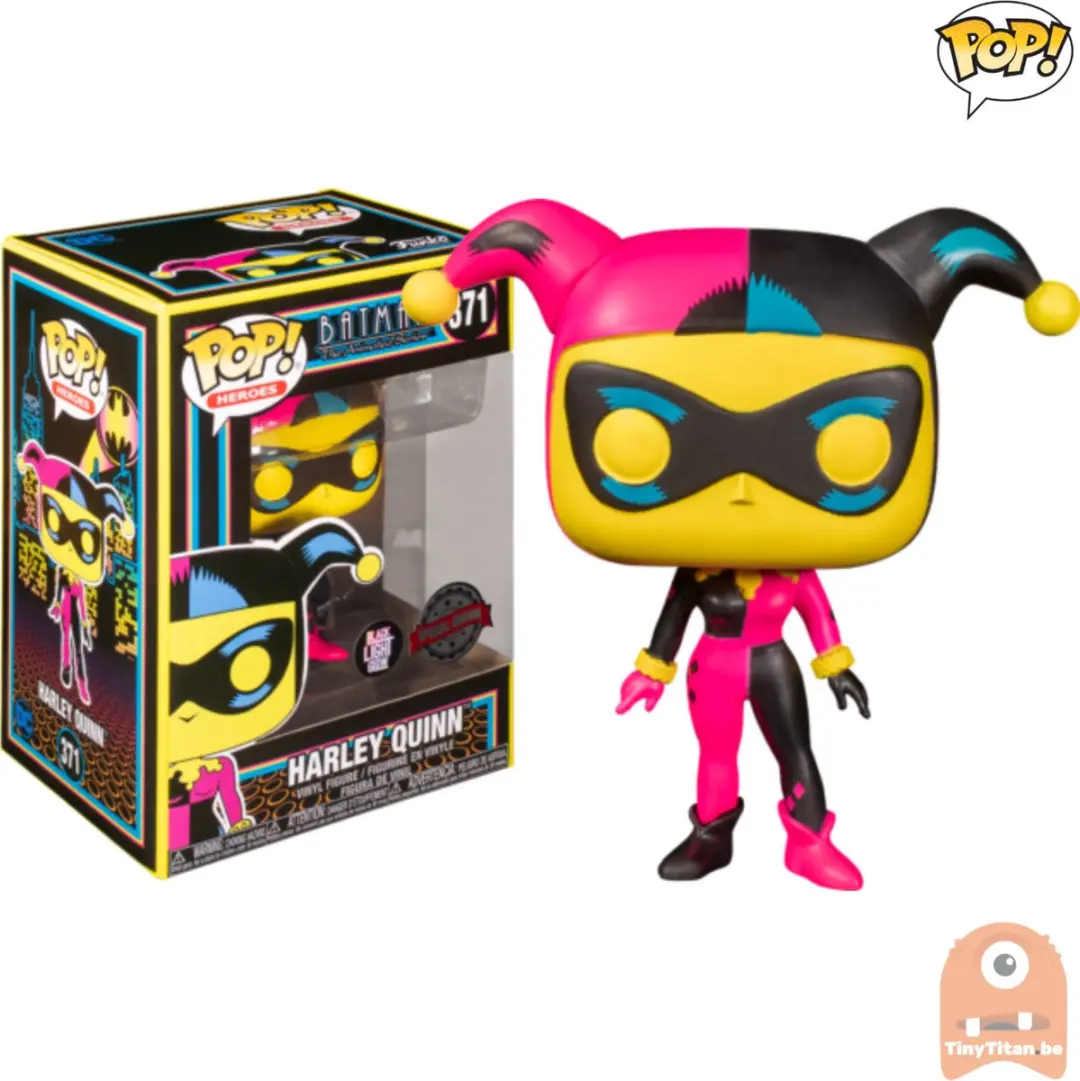 Funko POP! Harley Quinn (Black Light) - 9cm Verzamelfiguur - afbeelding 5 van 6