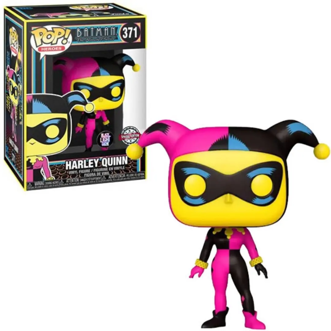 Funko POP! Harley Quinn (Black Light) - 9cm Verzamelfiguur - afbeelding 6 van 6