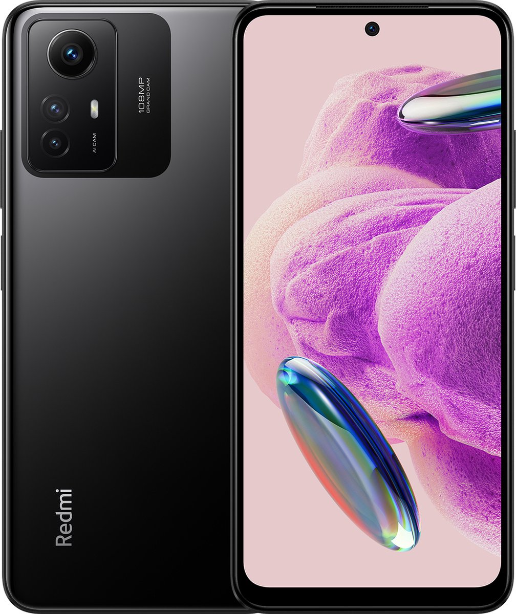 Smartphone Xiaomi Redmi Note 12S Black 6 GB RAM 6,43" 128 GB