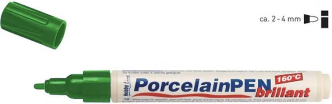 Kreul Hobby Line Groene Porcelain Pen