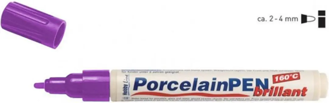 Kreul Hobby Line Paarse Porcelain Pen