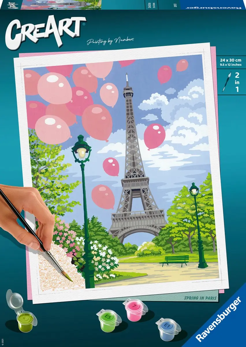Ravensburger CreArt Spring in Paris