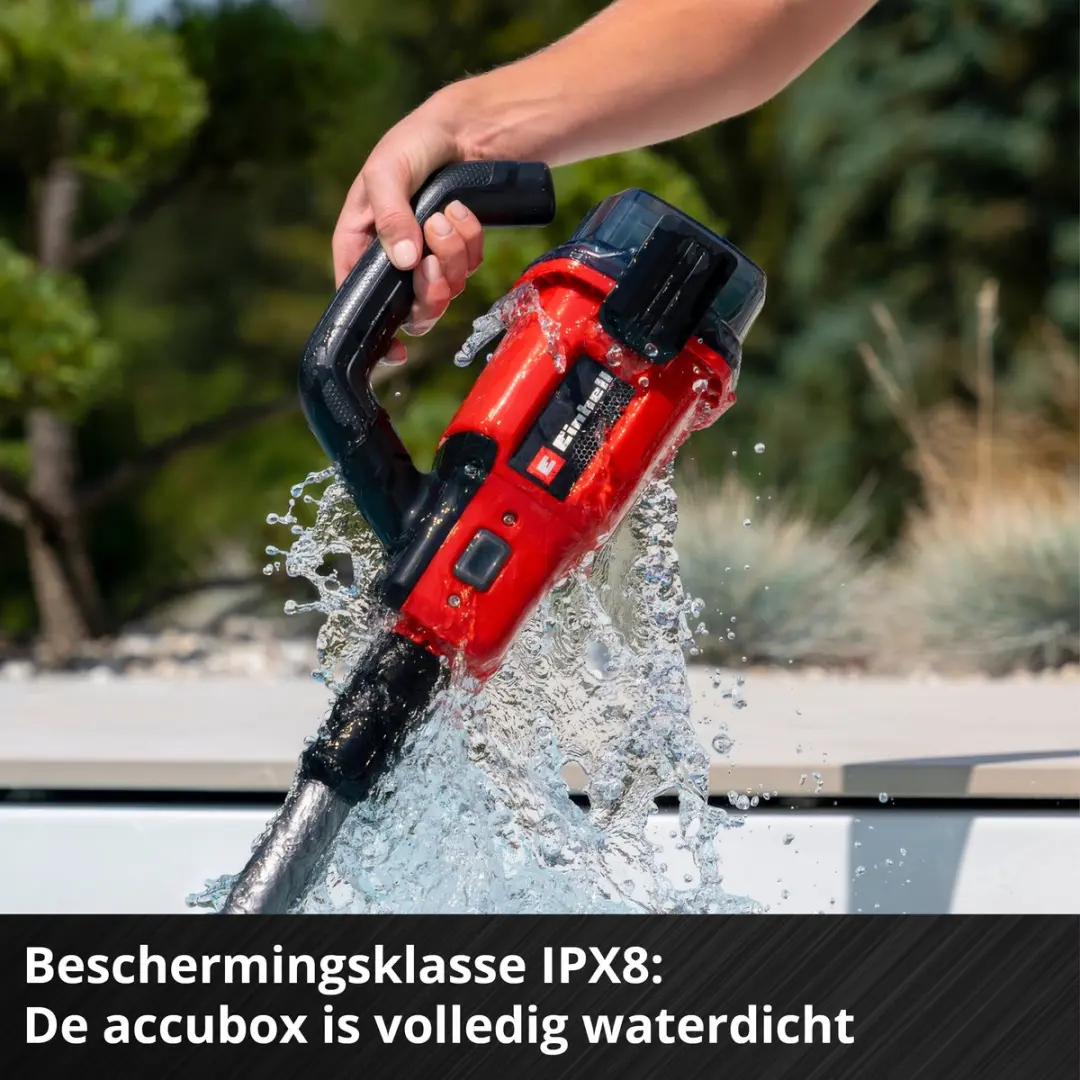 Einhell GE-PV 18/42 Li T Accu Zwembadstofzuiger - Rood/Zwart - afbeelding 5 van 6