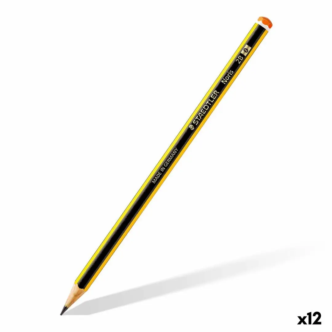 Staedtler Noris Potlood 2B 120-0 - Doos à 12 stuks - afbeelding 5 van 6