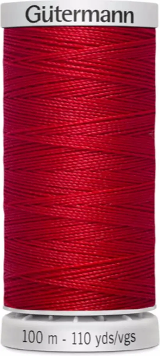 Gutermann Super Sterk Garen 100 Mtr. Col. 156 Rood.