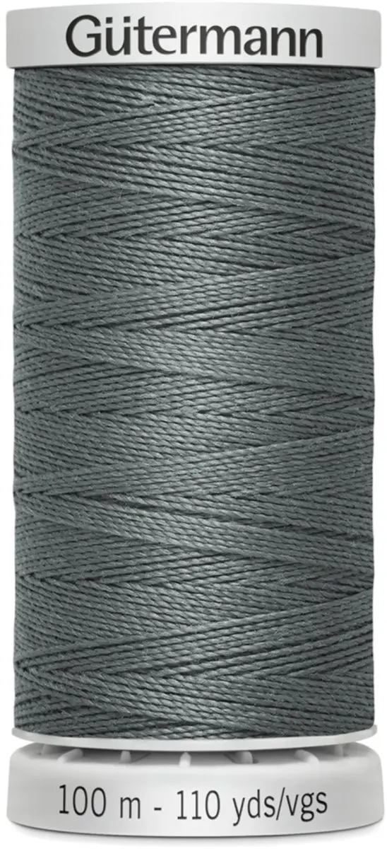 Gutermann Super Sterk Garen 100 Mtr. Col 701 Grijs.
