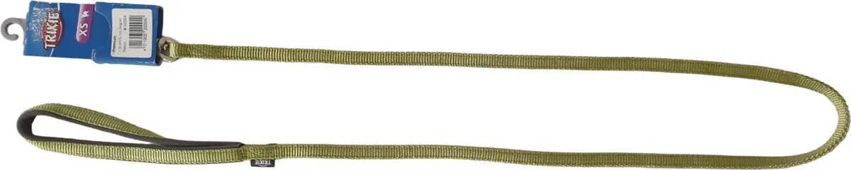 Trixie Premium Hondenlijn Nylon XS 120cm - Limegroen