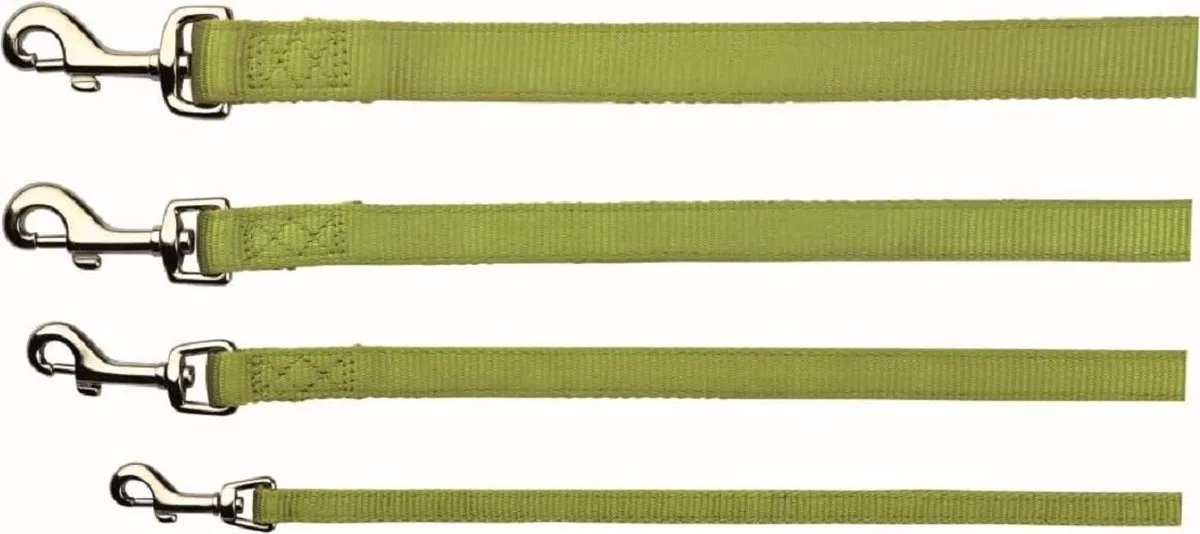 Trixie Premium Hondenlijn Nylon XS 120cm - Limegroen