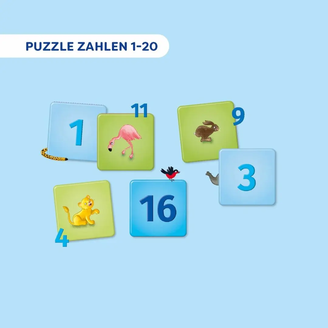 HABA Lepuzzel Cijfers 1-20 - 48 stukjes - afbeelding 3 van 4
