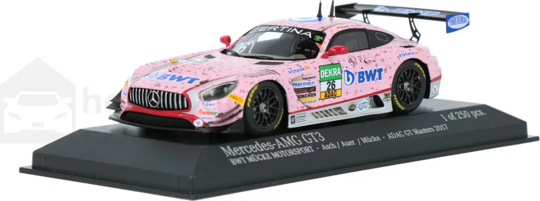 Mercedes-Benz AMG GT3 Minichamps Modelauto 1:43 2017 Sebastian Asch / Lucas Auer