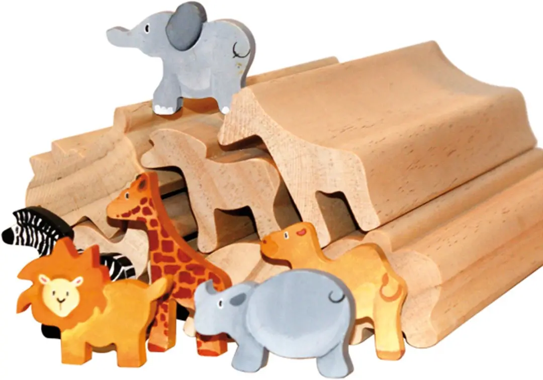 Eduplay houten dierenstokken knutselset