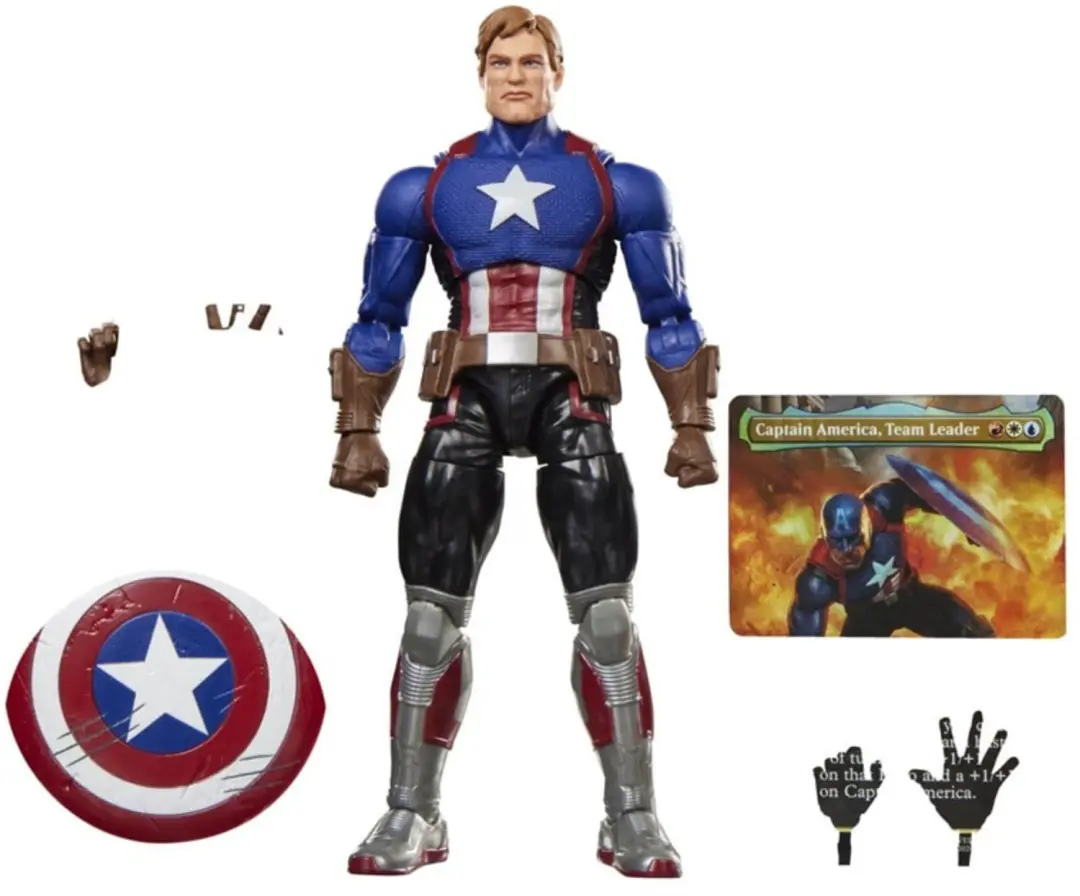 Marvel Legends Captain America Figuur - Avengers Twilight - afbeelding 6 van 6