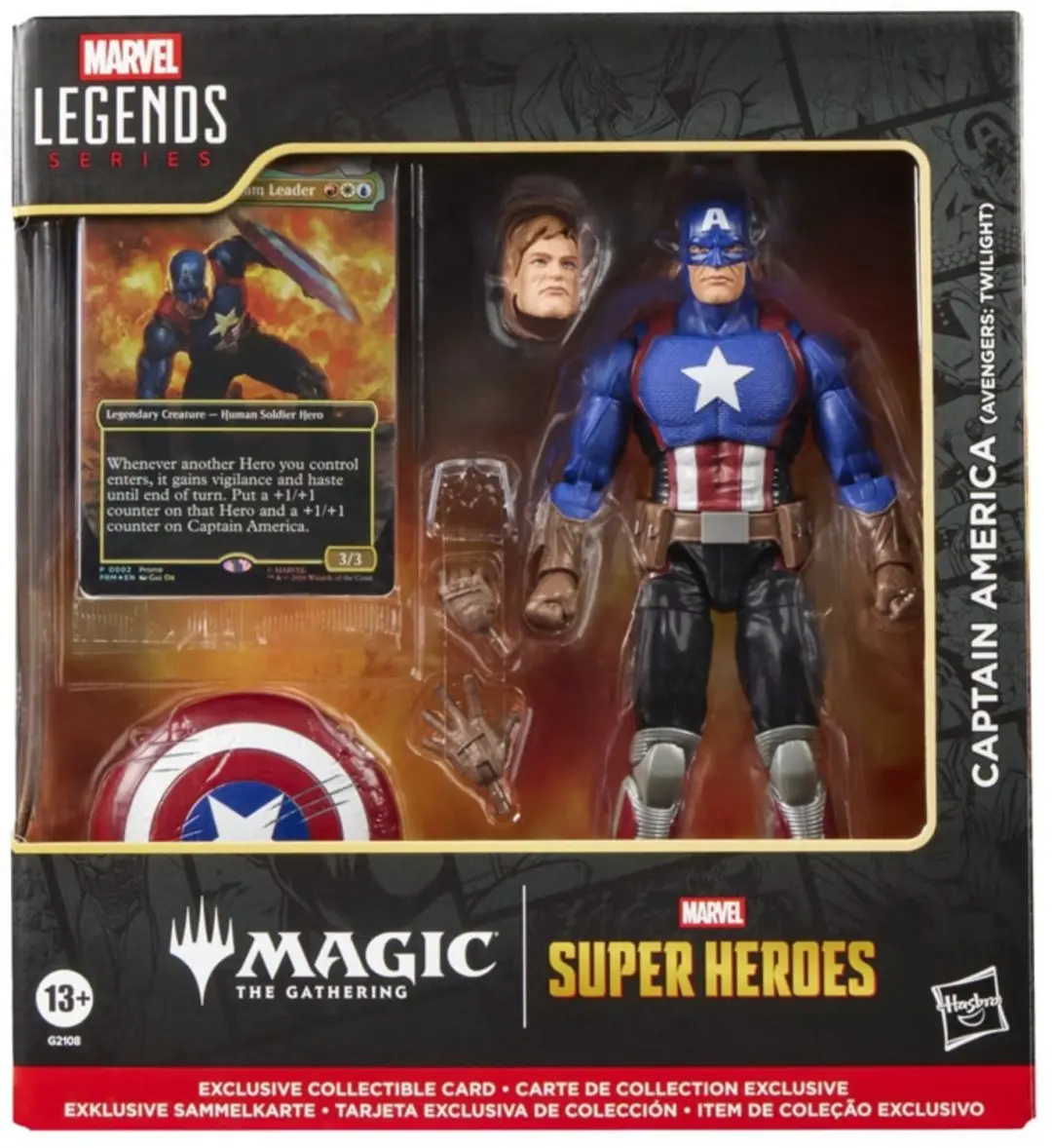 Marvel Legends Captain America Figuur - Avengers Twilight - afbeelding 5 van 6