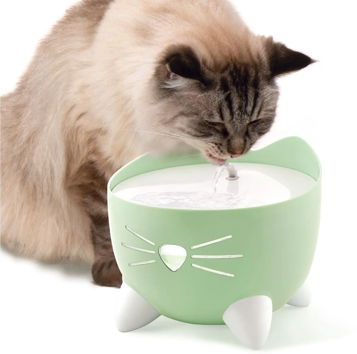 Catit Pixi Drinkfontein Katten 2L - Groen