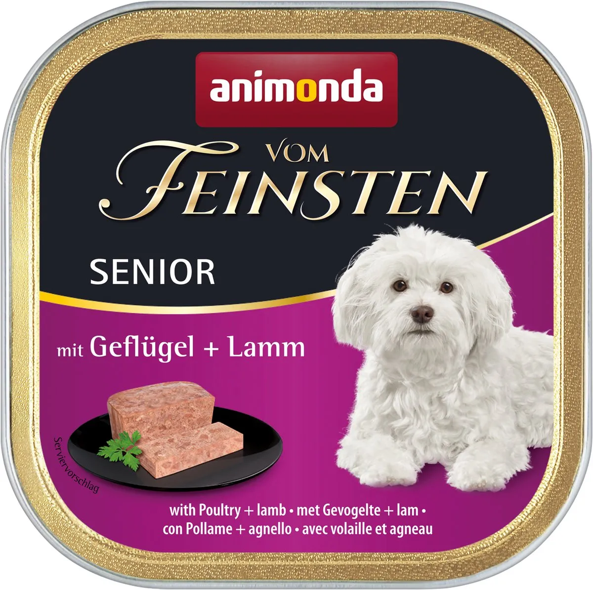 Animonda Vom Feinsten Senior Dog Gevogelte & Lam
