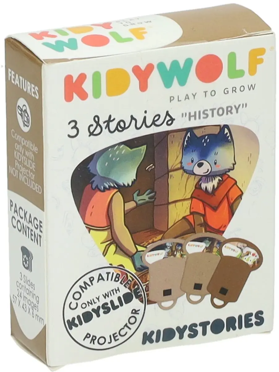 Kidywolf KIDYSTORIES History Verhaalschijven