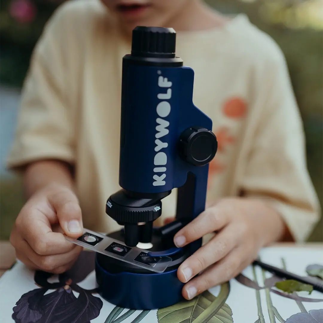 Kidywolf KIDYMICROSCOPE-BU Kindermicroscoop - Blauw - afbeelding 2 van 6