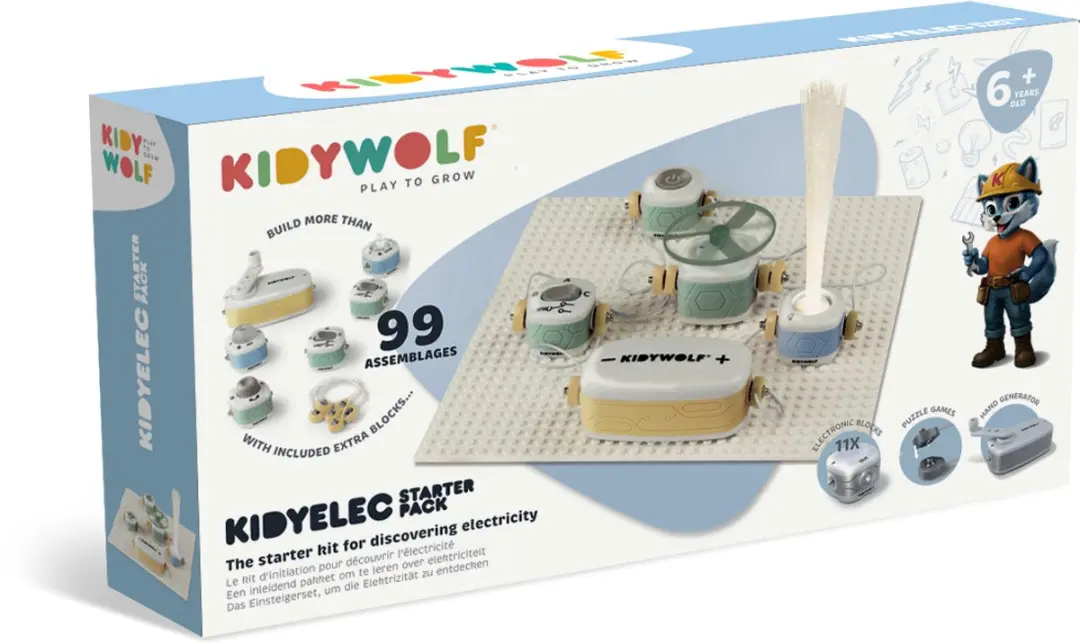 Kidywolf Kidyelec Starter Elektriciteitsset - 11 Onderdelen - afbeelding 2 van 6