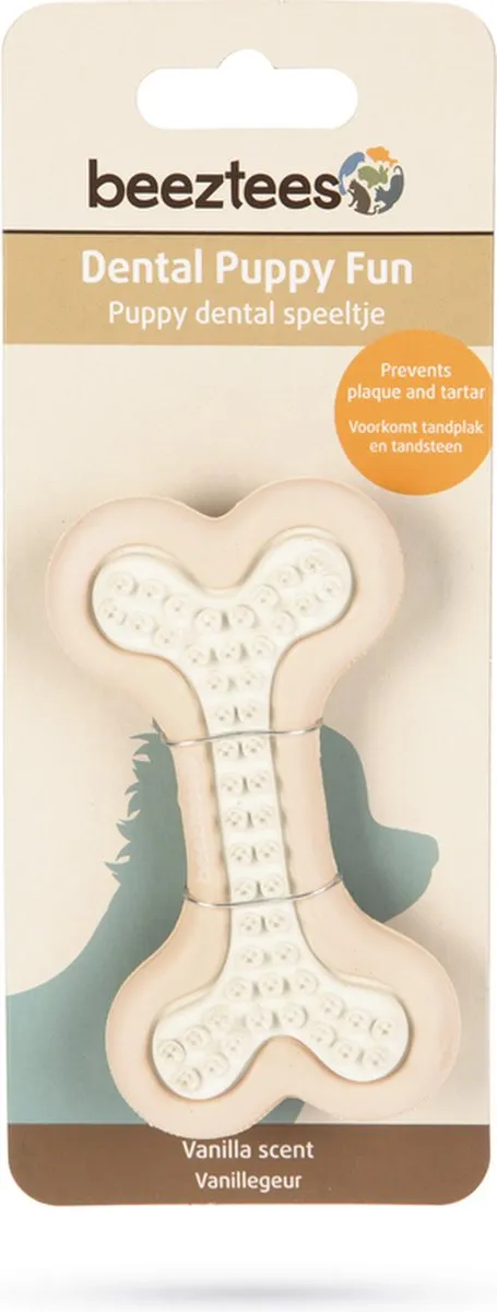Beeztees Puppy Dental Bot Kauwspeelgoed - Roze