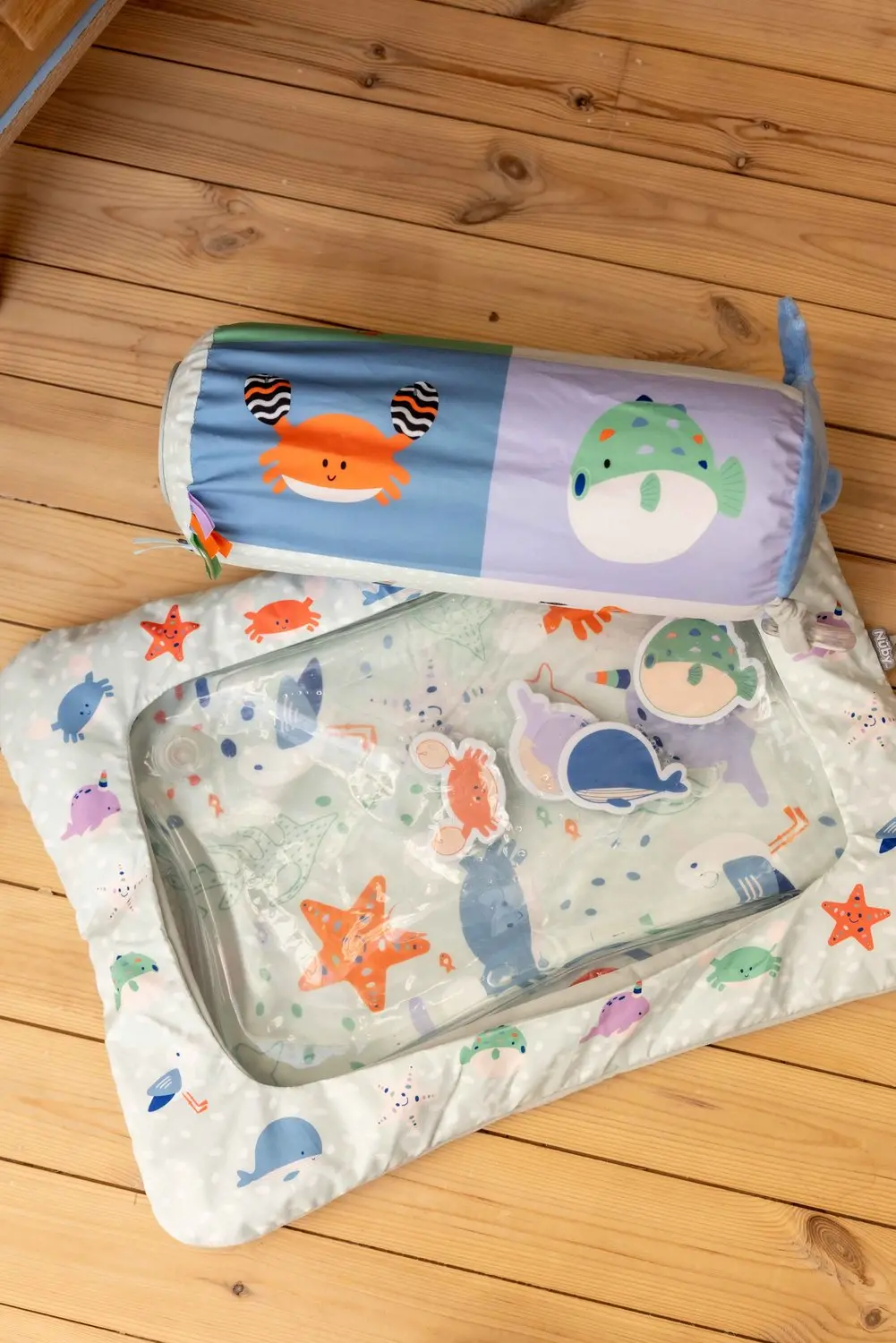 Nûby Ocean Friends Waterspeelmat - Zeedieren - afbeelding 4 van 5