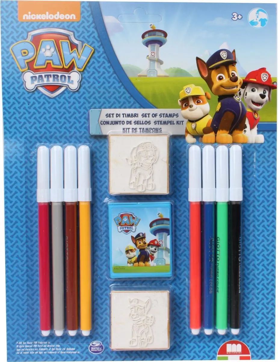 PAW Patrol Stempelset 11-delig